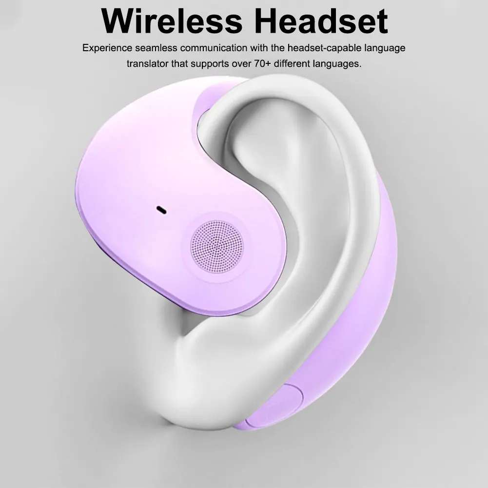 Real-Time Language Translator Headphones Bluetooth 5.3/5.4 Simultaneous Interpretation Earphone AL Voice Translator Earbuds Real-Time Language Translator Headphones Bluetooth 5.3/5.4 Simultaneous Interpretation Earphone AL Voice Translator Earbuds