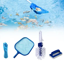 4Pcs Pool Cleaning Kit Skimmer Net Gloves Pool Brushes Leave Catcher Mesh Pook Skimmer Swimming Pool Cleaning Accessories
4Pcs Pool Cleaning Kit Skimmer Net Gloves Pool Brushes Leave Catcher Mesh Pook Skimmer Swimming Pool Cleaning Accessories