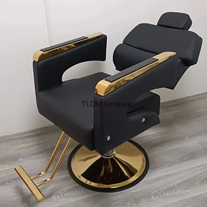 Barbershop Luxury Salon Chair Leather Reclinable Hairdressing Swivel Salon Chair Barber Equipment Silla De Barbero Furniture
Barbershop Luxury Salon Chair Leather Reclinable Hairdressing Swivel Salon Chair Barber Equipment Silla De Barbero Furniture