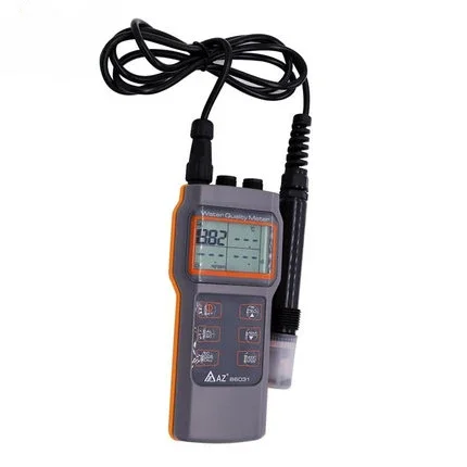 AZ86031 The Updated Version Of AZ8603 The Water Quality Meter Dissolved Tester PH Meter
AZ86031 The Updated Version Of AZ8603 The Water Quality Meter Dissolved Tester PH Meter