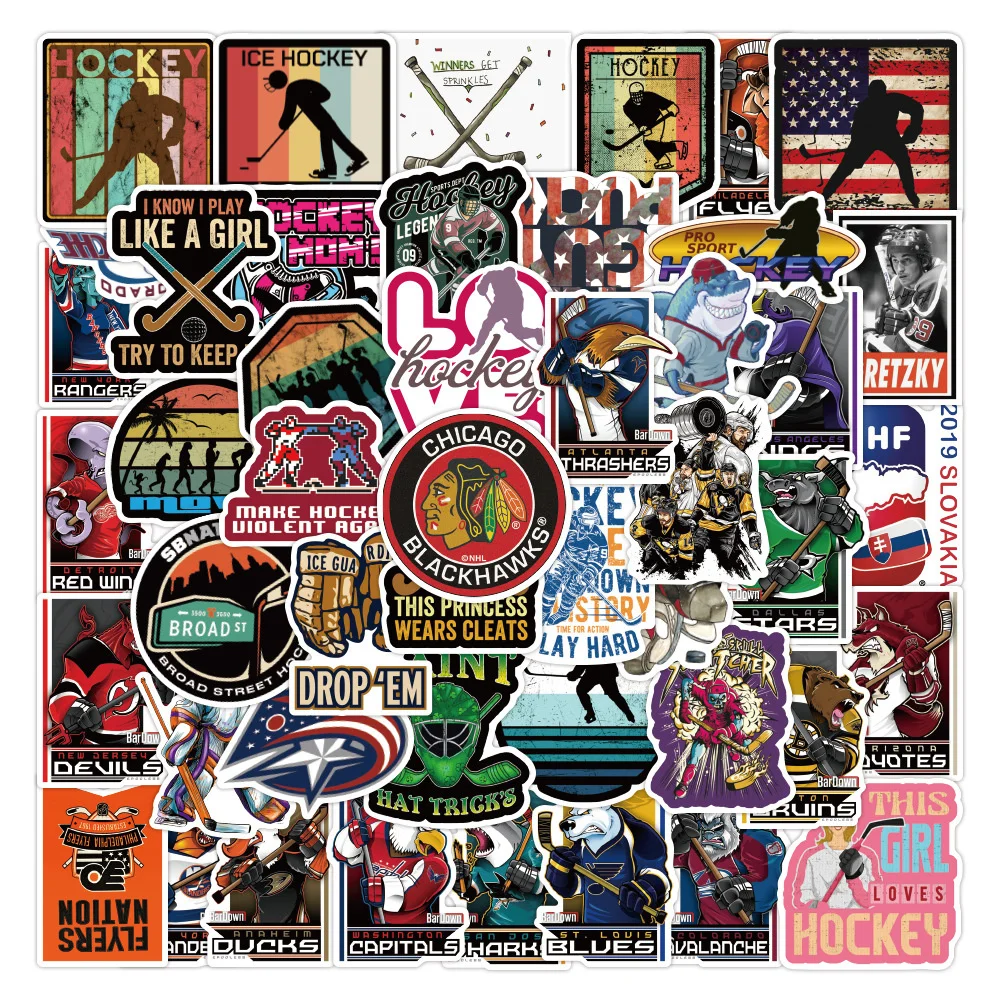 10/30/50/PCS Non-repeated Hockey Sports Graffiti Stickers Car Luggage Notebook Water Cup Waterproof Stickers Wholesale
10/30/50/PCS Non-repeated Hockey Sports Graffiti Stickers Car Luggage Notebook Water Cup Waterproof Stickers Wholesale