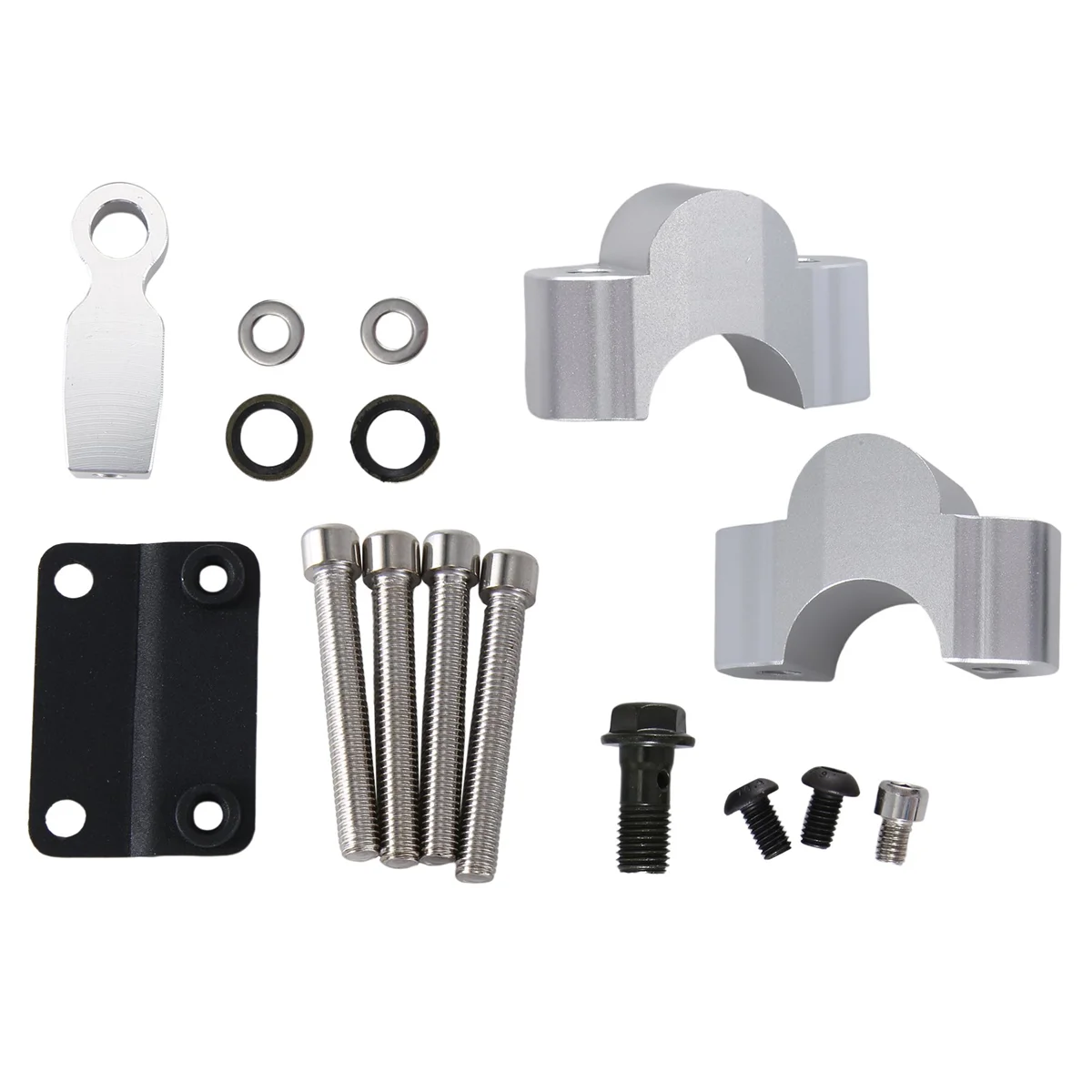 Адаптер-удлинитель для Руля Мотоцикла, адаптер для Yamaha MT-07 MT07 MT 07 2021 2022 2023 -(серебристый) 
Адаптер-удлинитель для Руля Мотоцикла, адаптер для Yamaha MT-07 MT07 MT 07 2021 2022 2023 -(серебристый)