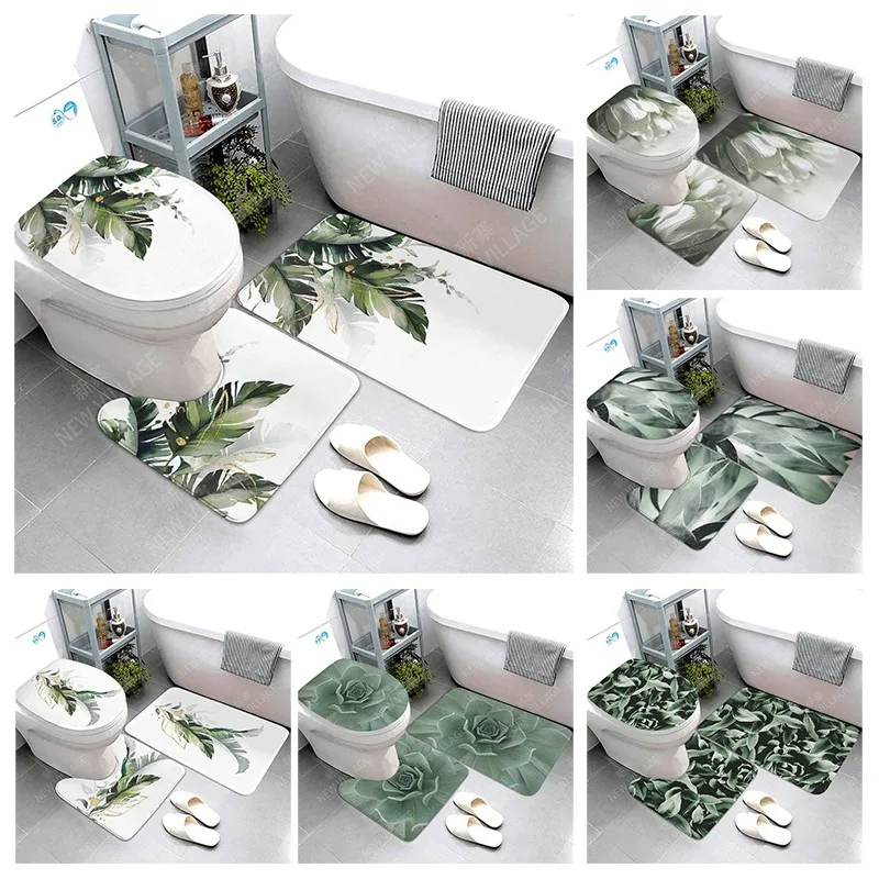 Anti-slip Bath Mat plant Bathroom Rug Shower Mat Decorative Absorbent Foot Mat Entrance Bathtub toilet rug boho Nordic leaf
Anti-slip Bath Mat plant Bathroom Rug Shower Mat Decorative Absorbent Foot Mat Entrance Bathtub toilet rug boho Nordic leaf