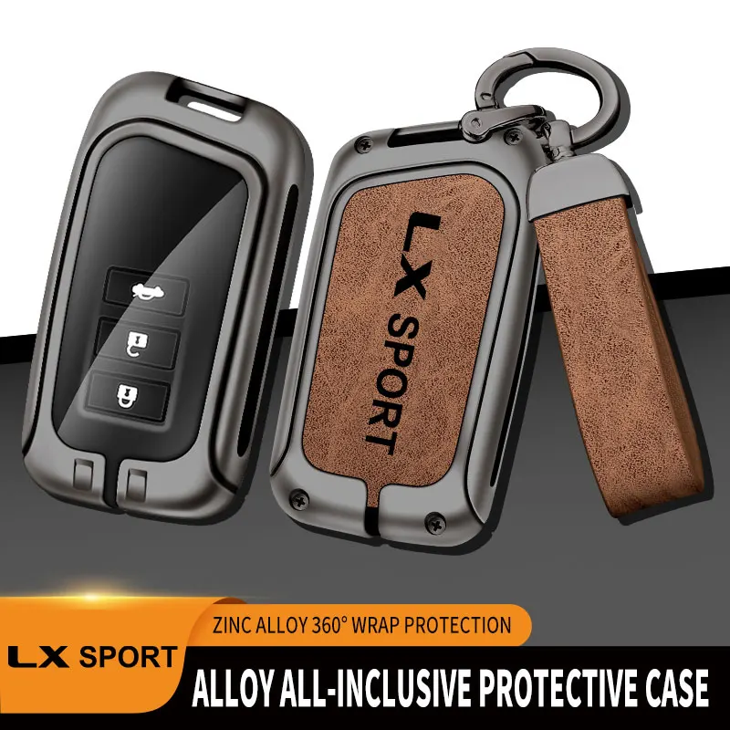 Zinc Alloy Car Key Case For Lexus LX570 LX600 LX500d F SPORT Remote Control Protector For LEXUS LX Key Cover
Zinc Alloy Car Key Case For Lexus LX570 LX600 LX500d F SPORT Remote Control Protector For LEXUS LX Key Cover
