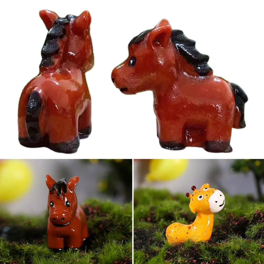 Miniature Horse Decorations Charming Resin Horse 30 Adorable Non-fading Statues for Fairy Garden Ornaments Landscape Models Cute
Miniature Horse Decorations Charming Resin Horse 30 Adorable Non-fading Statues for Fairy Garden Ornaments Landscape Models Cute
