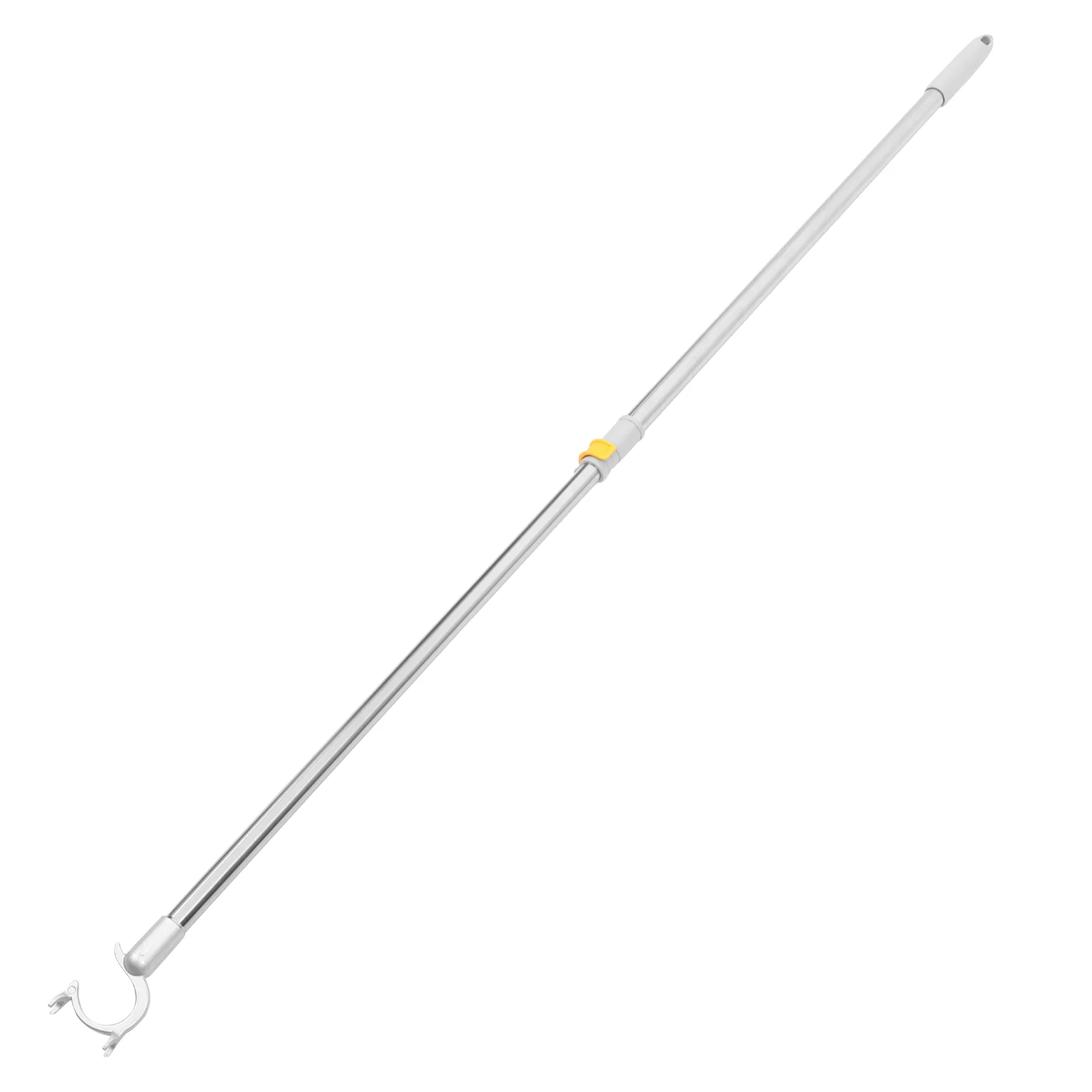 

Telescopic Hanger Adjustable Clothesline Rod Closet Wardrobe Hand Lever Retractable Pole Reach Pp Drying