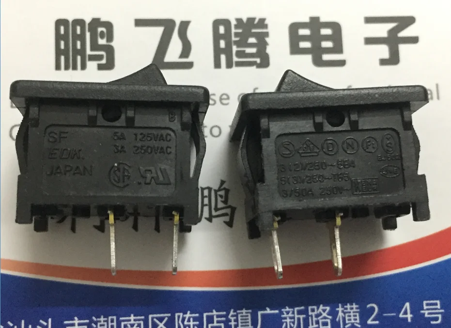 2 шт./лот Японский переключатель EDK SF-W1S1A 2 фута 2 зубчатый переключатель питания 3A250V 15*21 мм
2 шт./лот Японский переключатель EDK SF-W1S1A 2 фута 2 зубчатый переключатель питания 3A250V 15*21 мм