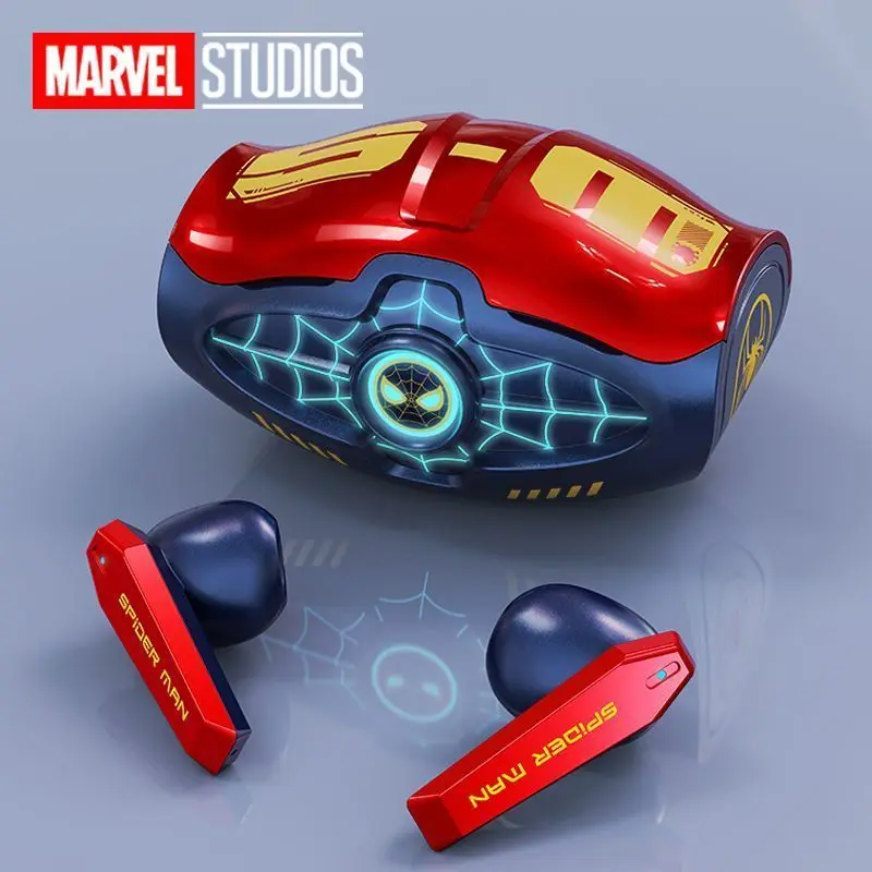 Disney anime Marvel True wireless Bluetooth earphones Spider Man Iron Man games esports no delay high-definition call RGB lights
Disney anime Marvel True wireless Bluetooth earphones Spider Man Iron Man games esports no delay high-definition call RGB lights