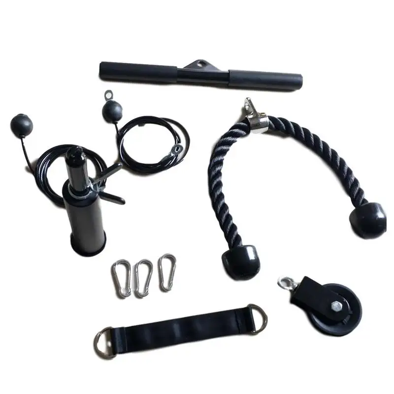 Lift Pulley System Weight Cable Pulley System Lift Pulley System For Triceps Pull Down Biceps Curl Back Forearm Shoulder Dual 
Lift Pulley System Weight Cable Pulley System Lift Pulley System For Triceps Pull Down Biceps Curl Back Forearm Shoulder Dual