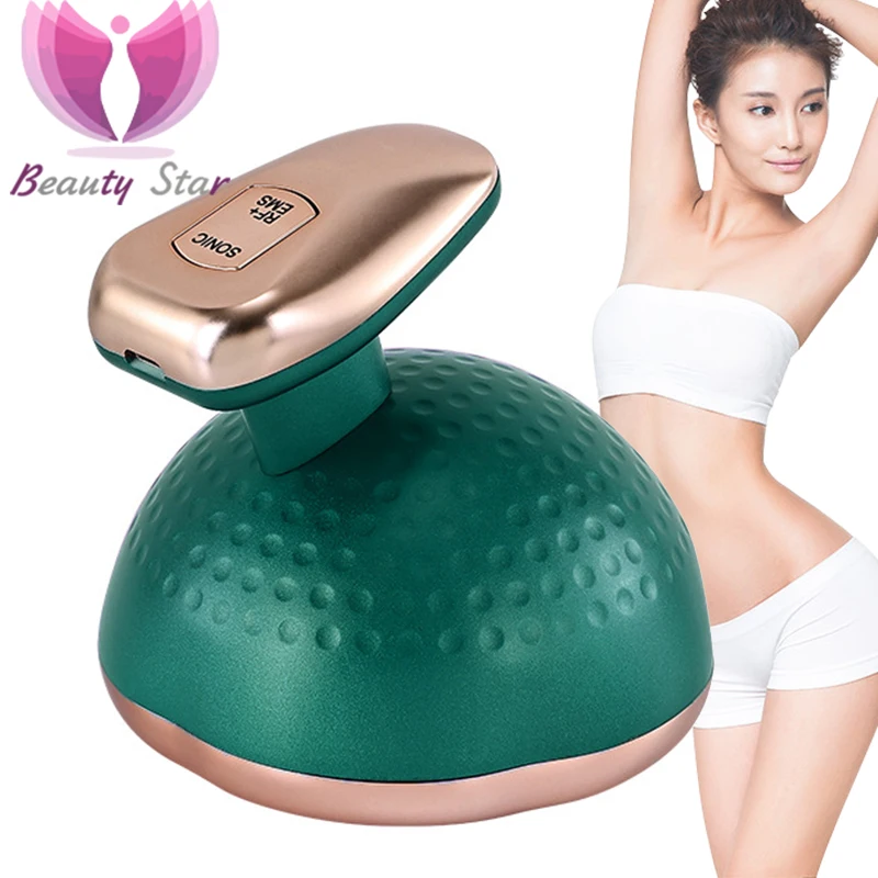 

RF Multi-functional Fat Burning Device LED EMS Cavitation Radio Frequency Ultrasonic Weight Loss Slimming Massager