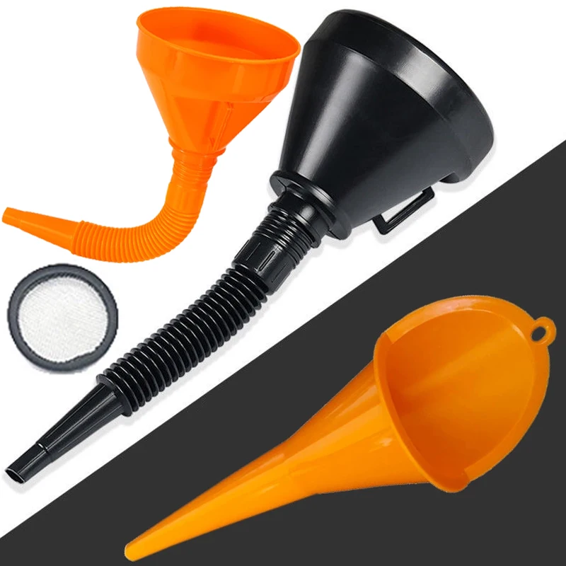 1/2pcs Car Engine Refueling Funnels with Filter Extension Pipe for Auto Motorcycle Truck Oil Petrol Diesel Gasoline Fuel Funnel
1/2pcs Car Engine Refueling Funnels with Filter Extension Pipe for Auto Motorcycle Truck Oil Petrol Diesel Gasoline Fuel Funnel
