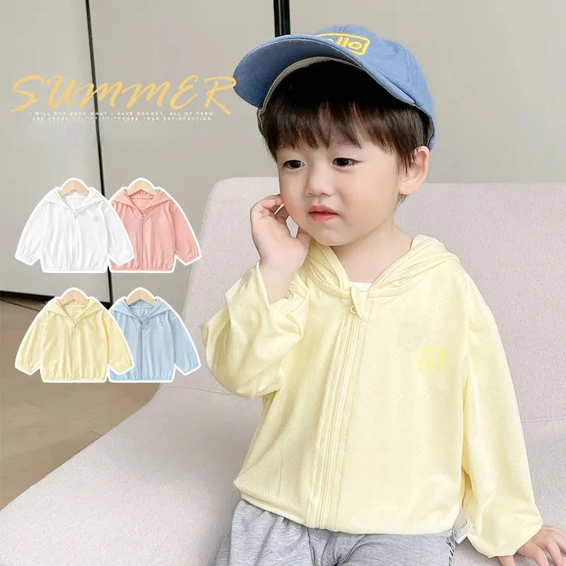 UPF50+ Children Sun Protection Coats for Boys and Girls Breathable 2024 New Thin Loose Casual Baby Jacket Solid Simple Fashion
UPF50+ Children Sun Protection Coats for Boys and Girls Breathable 2024 New Thin Loose Casual Baby Jacket Solid Simple Fashion