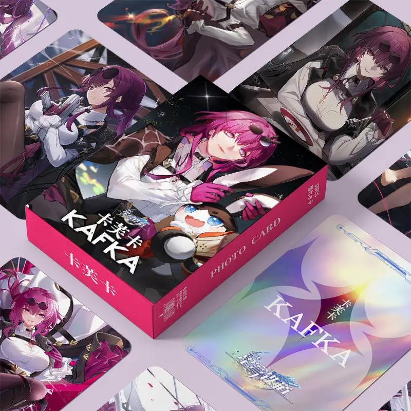 Cafka Аниме игровая коллекция карт Honkai Star Rail LOMO Card самодельная бумажная открытка мультяшный принт фотооткрытка Поклонники коллекционные подарки
Cafka Аниме игровая коллекция карт Honkai Star Rail LOMO Card самодельная бумажная открытка мультяшный принт фотооткрытка Поклонники коллекционные подарки