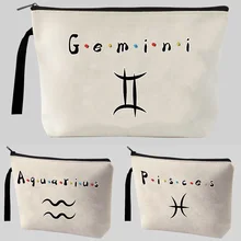 Strap Makeup Bag Canvas Travel Cosmetic Constellation Print Pouch Toiletry Bag for Women Portable Beach Holiday Organizer Case
Strap Makeup Bag Canvas Travel Cosmetic Constellation Print Pouch Toiletry Bag for Women Portable Beach Holiday Organizer Case