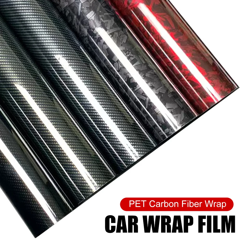50x152cm PET Car Carbon Fiber Vinyl Car Wrap Film Stickers Auto Color Changing Film Car Styling Decals Auto Exterior Accessories
50x152cm PET Car Carbon Fiber Vinyl Car Wrap Film Stickers Auto Color Changing Film Car Styling Decals Auto Exterior Accessories
