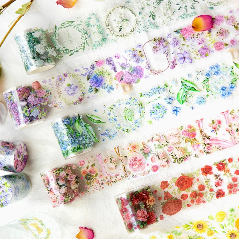 1 Roll Fresh Flower Rose Masking Washi Tape Decorative Sticker DIY Label For Scrapbooking Planner Diary Journal Album
1 Roll Fresh Flower Rose Masking Washi Tape Decorative Sticker DIY Label For Scrapbooking Planner Diary Journal Album