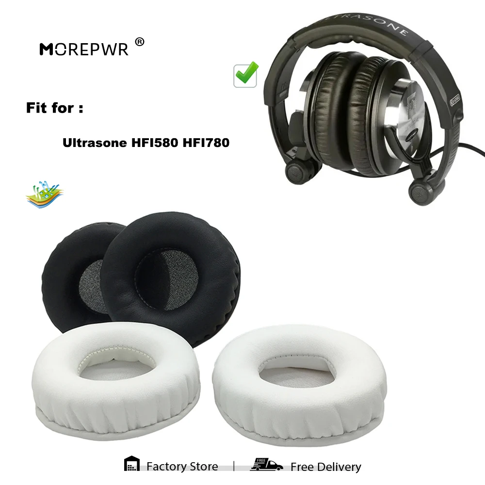 Morepwr New Upgrade Replacement Ear Pads for Ultrasone HFI580 HFI780 Headset Parts Leather Cushion Velvet Earmuff Sleeve Cover
Morepwr New Upgrade Replacement Ear Pads for Ultrasone HFI580 HFI780 Headset Parts Leather Cushion Velvet Earmuff Sleeve Cover