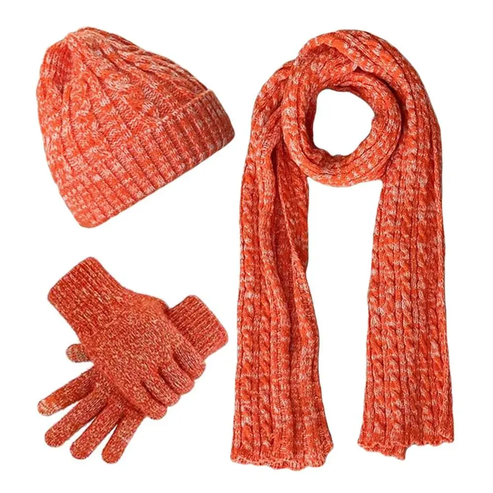 3Pcs/Set Warm Knitted Hat Winter Windproof Neck Protection Scarf Cap Outdoor Soft Scarf Gloves Set Men Women
3Pcs/Set Warm Knitted Hat Winter Windproof Neck Protection Scarf Cap Outdoor Soft Scarf Gloves Set Men Women