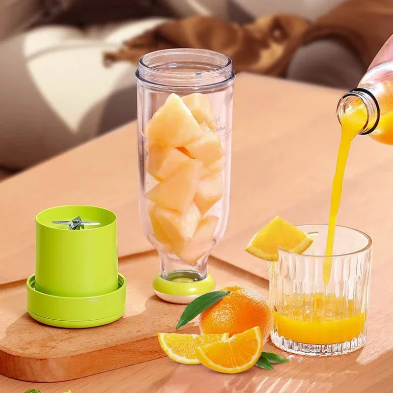 

Электрический портативный блендер, устройство для приготовления сока в бутылках, мини-соковыжималка, блендер, многофункциональная чашка для сока для домашней машины, миксер, перезаряжаемый