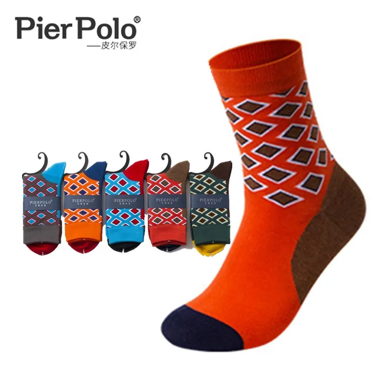 Men's latest design medium tube socks autumn socks high quality business geometric lattice color men's breathable cotton socks
Men's latest design medium tube socks autumn socks high quality business geometric lattice color men's breathable cotton socks
