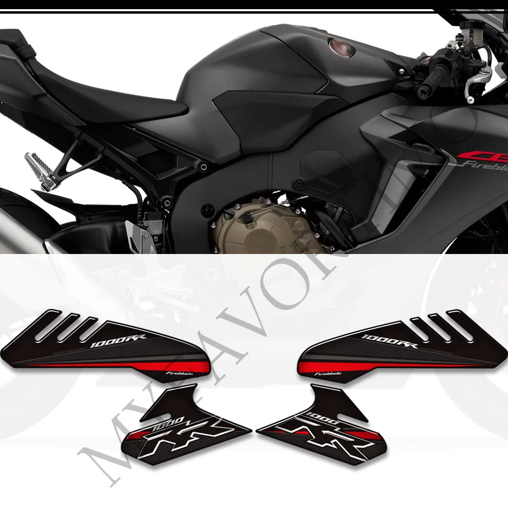 

For Honda CBR 1000RR CBR1000RR SP Fireblade Tank Pad Protector Grips Stickers Fuel Oil Kit Knee 2017 2018 2019 2020 2021 2022
