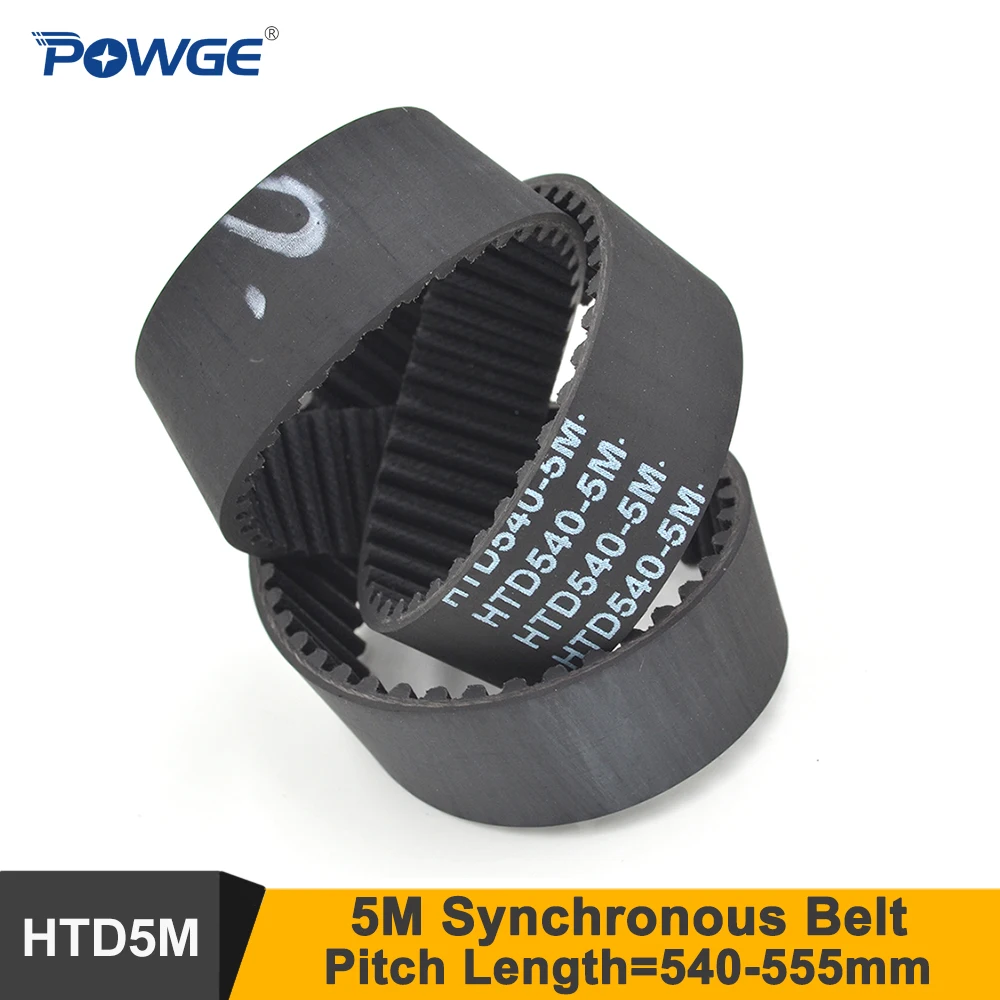 POWGE 540/545/550/555 5M Synchronous Belt Teeth=108/109/110/111 W=12/15/20mm HTD5M Closed-Loop Timing Belt Pulley 540-5M 550-5M
POWGE 540/545/550/555 5M Synchronous Belt Teeth=108/109/110/111 W=12/15/20mm HTD5M Closed-Loop Timing Belt Pulley 540-5M 550-5M