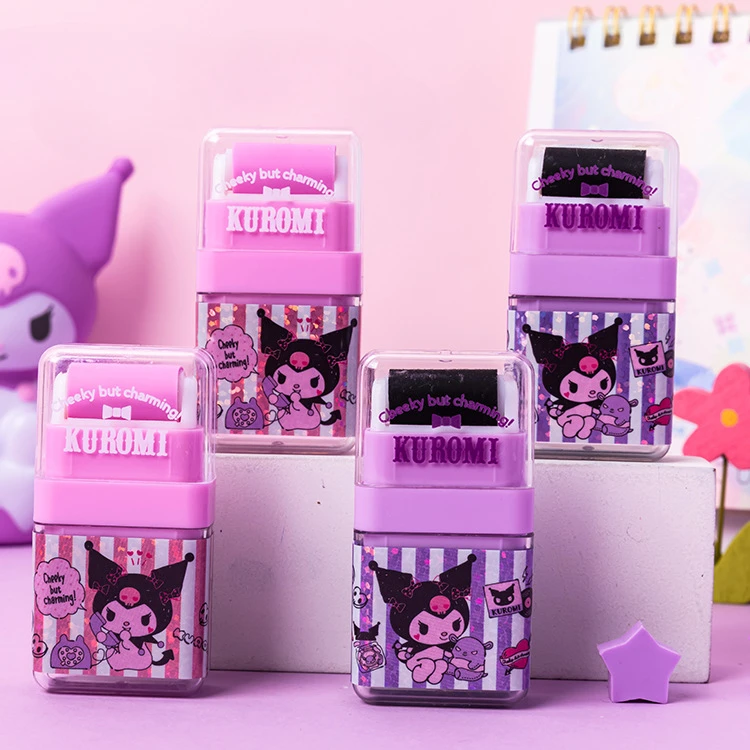 20 шт., милые канцелярские товары Sanrio, картинка с собакой kulomi Laurel, фотография детской начальной школы, милый креативный ластик, оптовая продажа
20 шт., милые канцелярские товары Sanrio, картинка с собакой kulomi Laurel, фотография детской начальной школы, милый креативный ластик, оптовая продажа