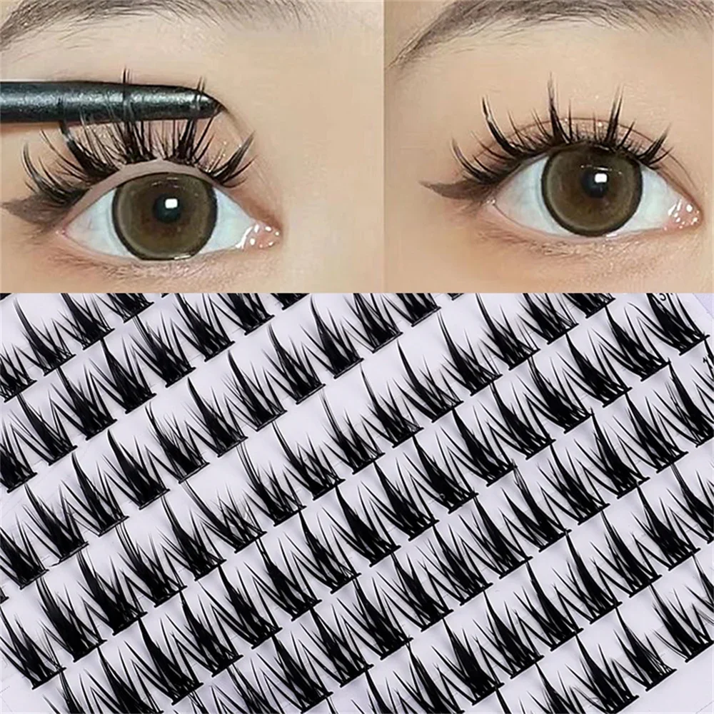 Individual Lashes 160 Cluster Pure Wild Devil Lazy Man Trilogy False Eyelash Natural Simulation Segmented Single
Individual Lashes 160 Cluster Pure Wild Devil Lazy Man Trilogy False Eyelash Natural Simulation Segmented Single