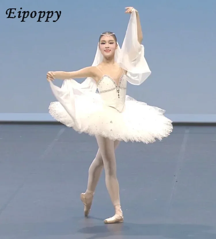 

Ballet Dance Dress Adult Gauze Skirt Pettiskirt Ballet Racing Suit Princess Skirt Swan Lake Dance Costume