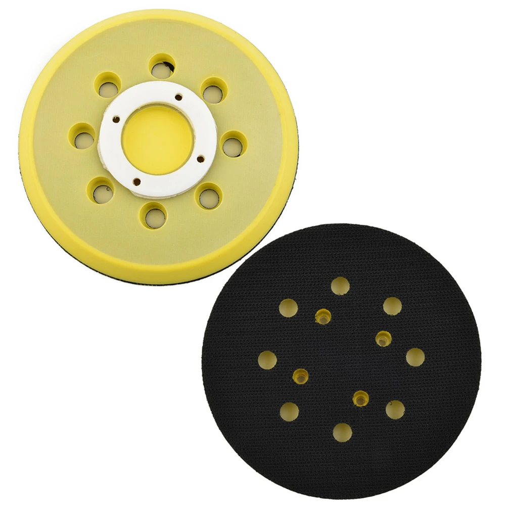 125mm Backing Pad Hook And Loop Replacement Sanding Yellow For Orbital Sander Grinding Abrasive Pads Practical
125mm Backing Pad Hook And Loop Replacement Sanding Yellow For Orbital Sander Grinding Abrasive Pads Practical