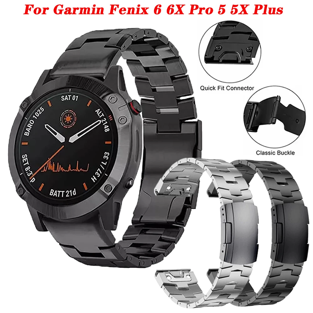 Ремешок из титанового сплава для Garmin Fenix 6 5 Plus 3 3HR 935 945 S60 Wirstband For Fenix 6X 5X
Ремешок из титанового сплава для Garmin Fenix 6 5 Plus 3 3HR 935 945 S60 Wirstband For Fenix 6X 5X