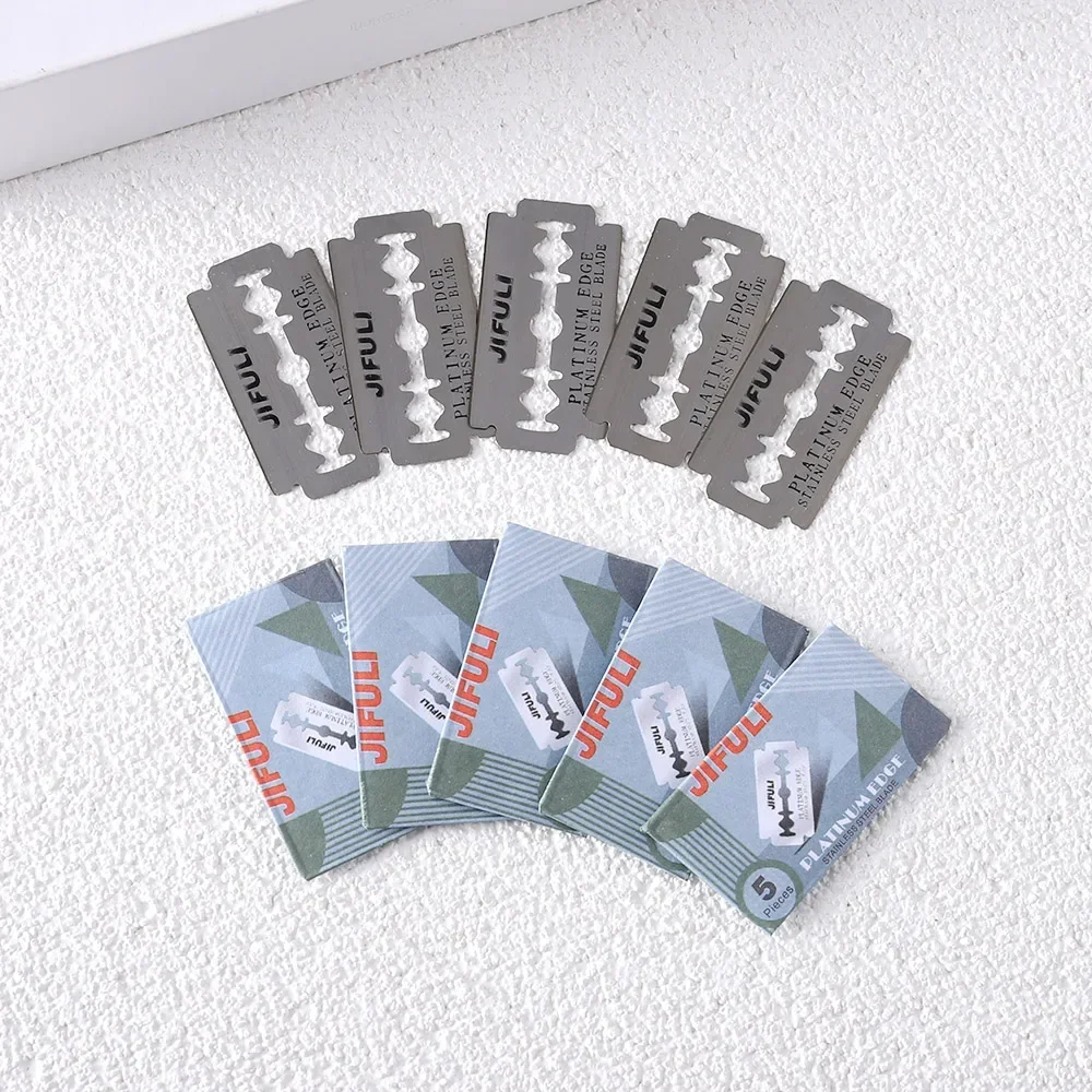 

5/10PCS Razor Blade Stainless Steel Scraper Cleaning Without Rusting Compact And Portable Head Shavers For Bald Men For Home