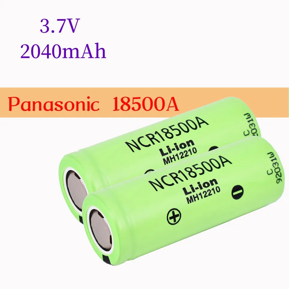 New high quality 18500a 3.7V 18500 2040mAh 100% Original For Panasonic NCR18500A 3.6V battery for Toy Torch Flashlight ect
New high quality 18500a 3.7V 18500 2040mAh 100% Original For Panasonic NCR18500A 3.6V battery for Toy Torch Flashlight ect