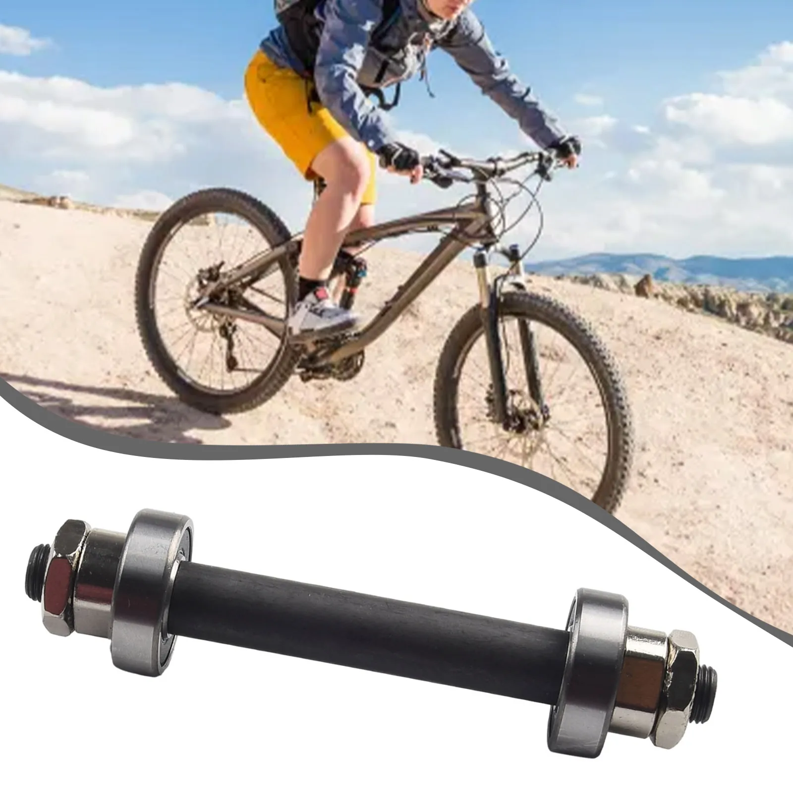 MTB Bike Bicycle Hub Front Rear Axle /108/145mm /Hollow Axle Cycling Supplies Steel /Bicycle Parts For Mountain Bikes
MTB Bike Bicycle Hub Front Rear Axle /108/145mm /Hollow Axle Cycling Supplies Steel /Bicycle Parts For Mountain Bikes