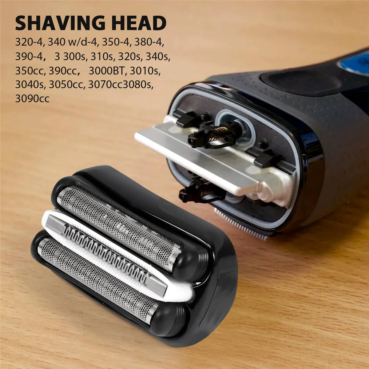 32B Shaver Head Replacement for Braun 32B Series 3 301S 310S 320S 330S 340S 360S 380S 3000S 3020S 3040S 3080S
32B Shaver Head Replacement for Braun 32B Series 3 301S 310S 320S 330S 340S 360S 380S 3000S 3020S 3040S 3080S