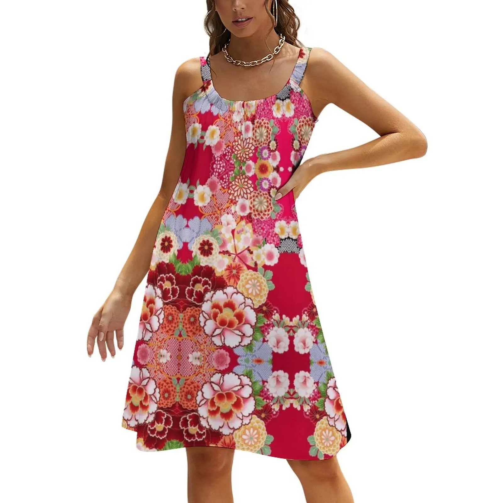 Red Floral Burst Beach Sling Skirt Clothing Summer women's clothing luxury dress dresses for women 2024 luxury designer party
Red Floral Burst Beach Sling Skirt Clothing Summer women's clothing luxury dress dresses for women 2024 luxury designer party