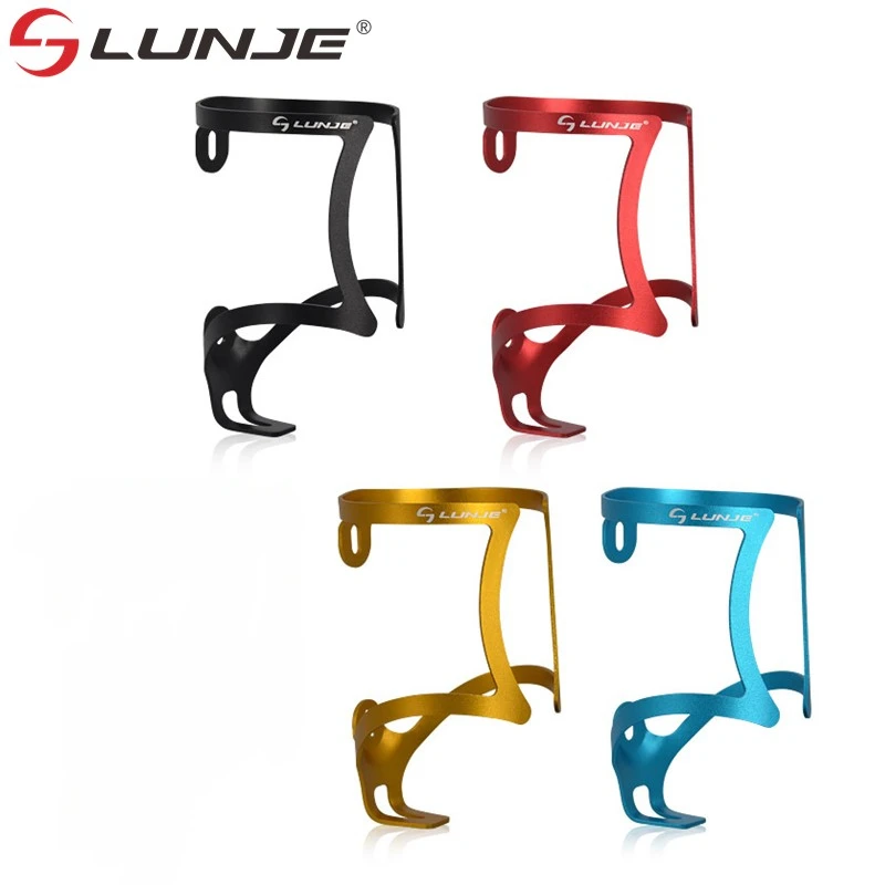 

Aluminum Alloy Water Bottle Holder Universal Bike Bottle Cage Ultralight CNC Aluminium Allloy For MTB Mountain Road Bicycle