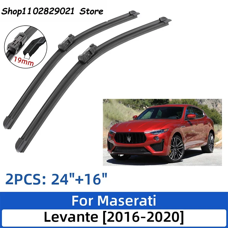 For Maserati Levante 2016-2020 24"+16"Front Rear Wiper Blades Windshield Windscreen Window Cutter Accessories 2019 2020
For Maserati Levante 2016-2020 24"+16"Front Rear Wiper Blades Windshield Windscreen Window Cutter Accessories 2019 2020