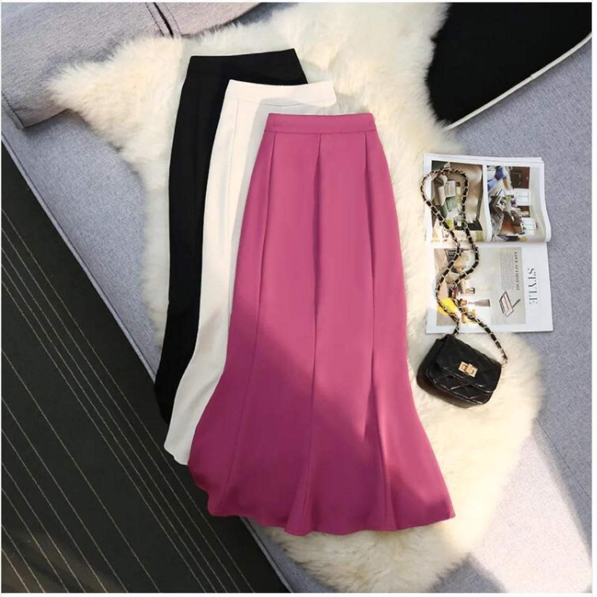 Skirts for Women 2023 Summer New Elegant Luxury Solid Colors Mermaid Skirt Party Fashion Sexy Harajuku Dress Long Midi Skirt
Skirts for Women 2023 Summer New Elegant Luxury Solid Colors Mermaid Skirt Party Fashion Sexy Harajuku Dress Long Midi Skirt