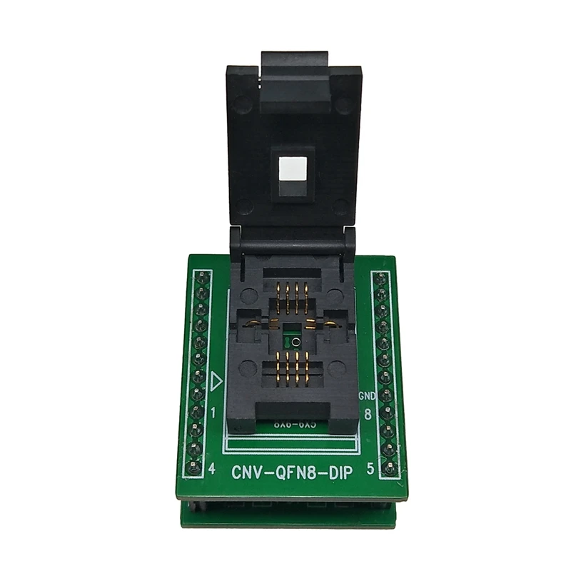 Hot XD-QFN8 DFN8 WSON8 Programming Socket Pin Pitch 1.27Mm IC Body Size 6X8 Mm Clamshell Test Socket ZIF Adapter Kelivn Socket
Hot XD-QFN8 DFN8 WSON8 Programming Socket Pin Pitch 1.27Mm IC Body Size 6X8 Mm Clamshell Test Socket ZIF Adapter Kelivn Socket