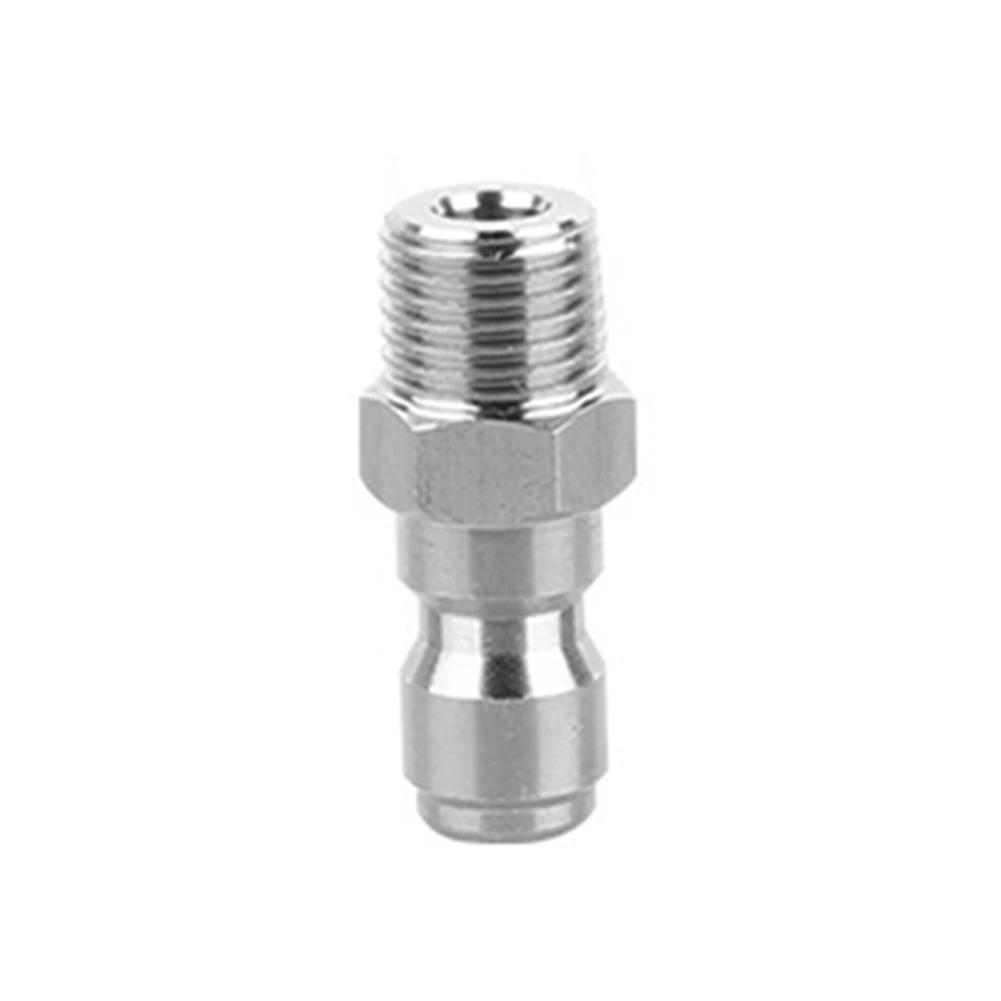Durable High Quality Silver Stainless Steel Male Fittings Quick Connection Spare Parts 1/4\\\\\\\" Inch Male Fitting
Durable High Quality Silver Stainless Steel Male Fittings Quick Connection Spare Parts 1/4\\\\\\\" Inch Male Fitting