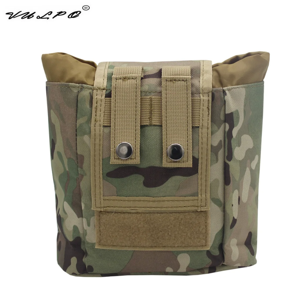 VULPO Tactical Molle Magazine Dump Pouch Folding Ammo Drop Pouch Recycling Bag Hunting Airsoft Waist Pouch
VULPO Tactical Molle Magazine Dump Pouch Folding Ammo Drop Pouch Recycling Bag Hunting Airsoft Waist Pouch