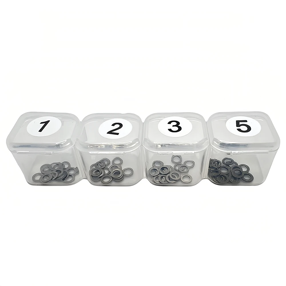 Airsoft Shim Set 80PCS For AEGs Airsoft Gun Ver.2/3/7 Gearboxes (0.1mm 0.2mm 0.3mm 0.5mm )
Airsoft Shim Set 80PCS For AEGs Airsoft Gun Ver.2/3/7 Gearboxes (0.1mm 0.2mm 0.3mm 0.5mm )