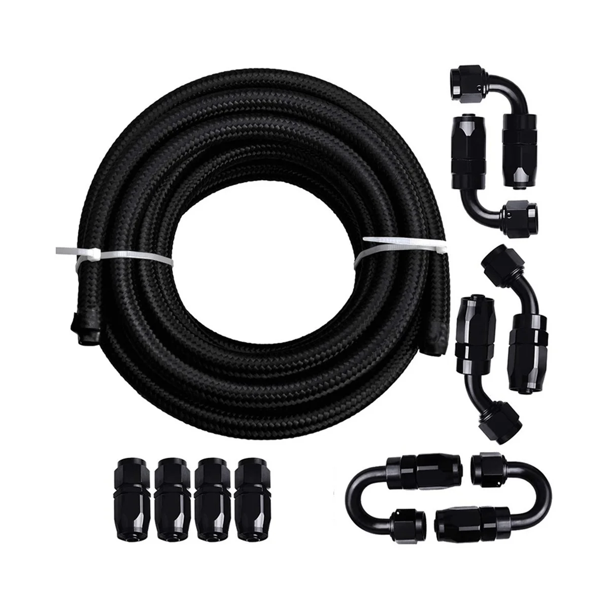 Racing Car 20FT 6M 6AN Black Braided Oil Fuel Hose Line 20 Feet +Swivel End Fitting
Racing Car 20FT 6M 6AN Black Braided Oil Fuel Hose Line 20 Feet +Swivel End Fitting