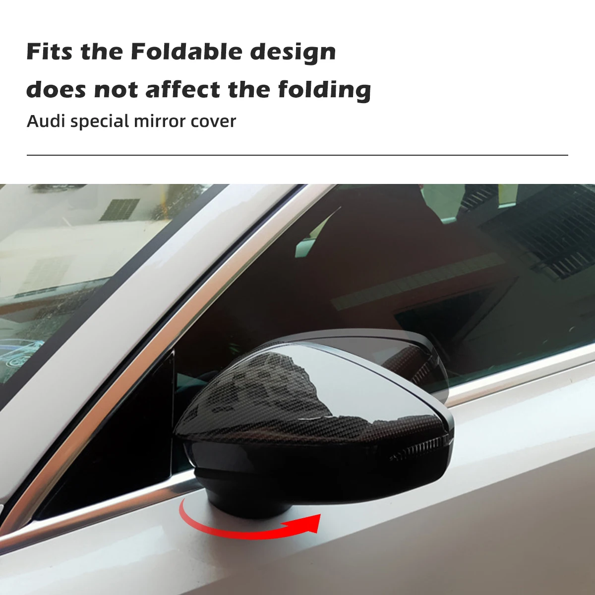 Side Mirror Cover Carbon Fiber Mirror Caps Replacement Rearview Mirror Cover for Audi A3 S3 2021-2022 LHD
Side Mirror Cover Carbon Fiber Mirror Caps Replacement Rearview Mirror Cover for Audi A3 S3 2021-2022 LHD