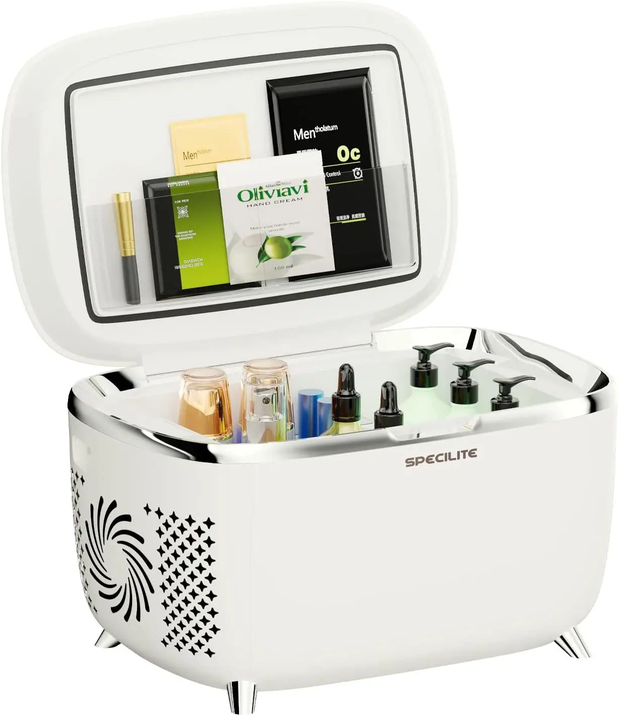 Mini Fridge for Skin Care 6 Liters, Personal Compact Beauty Fridge for Skincare, Makeup Storage, Office, Bedroom, Dormitory (Whi
Mini Fridge for Skin Care 6 Liters, Personal Compact Beauty Fridge for Skincare, Makeup Storage, Office, Bedroom, Dormitory (Whi