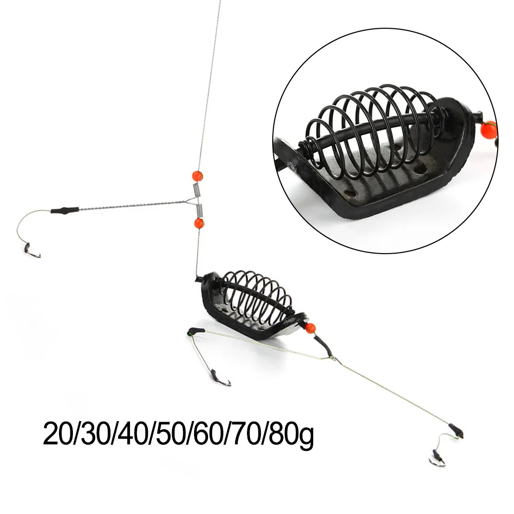 Bait Carp Fishing Feeder Fishing Baits Cages Hook Rig Set 20g/30g/40g/60g/70g Bait Cage Feeder Tackle Fishing Accessories Pesca
Bait Carp Fishing Feeder Fishing Baits Cages Hook Rig Set 20g/30g/40g/60g/70g Bait Cage Feeder Tackle Fishing Accessories Pesca
