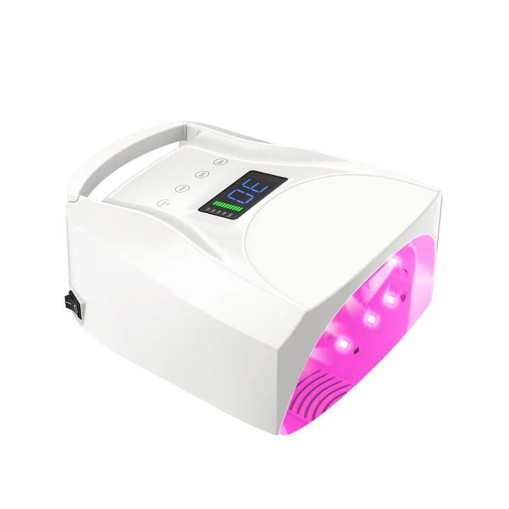 Cordless Red Light Cordless 96W LED UV Nail Lamp For Curing Gel Wireless with Lithium Battery High Power 96W Acetone Protection
Cordless Red Light Cordless 96W LED UV Nail Lamp For Curing Gel Wireless with Lithium Battery High Power 96W Acetone Protection