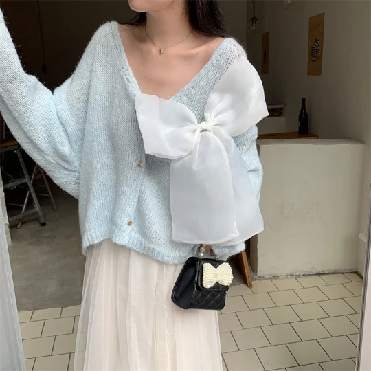 Blue new Girl Pullover Woman Sweater Fairy Knit T Shirt Tops Casual Blouse for Women Sweaters Fall Spring Top Coat Cloth Suétere
Blue new Girl Pullover Woman Sweater Fairy Knit T Shirt Tops Casual Blouse for Women Sweaters Fall Spring Top Coat Cloth Suétere