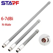 STARF 868MHz 5.8dBi 7dBi LoRa Antenna Helium Omni Fiberglass Aerial N-Male Antenna 250mm/320mm/420mm/550mm 
STARF 868MHz 5.8dBi 7dBi LoRa Antenna Helium Omni Fiberglass Aerial N-Male Antenna 250mm/320mm/420mm/550mm